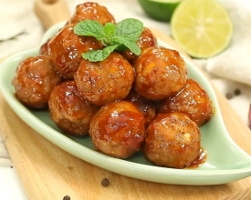 Hướng dẫn cách làm bò viên chiên nước mắm