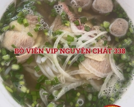 Khám phá top quán hủ tiếu bò viên ngon nhất Sài Gòn hiện nay