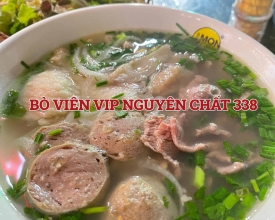 Mách bạn một địa chỉ sản xuất bò viên thơm ngon, dai giòn