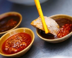 Cách làm bò viên chiên nước mắm siêu ngon