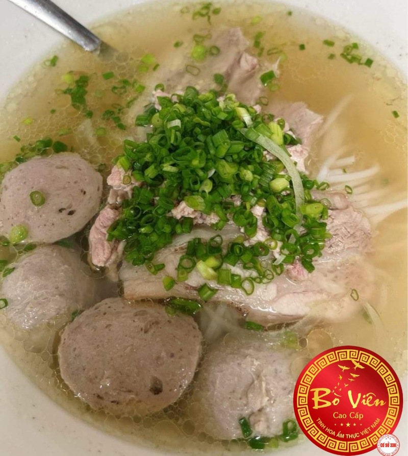 hủ tiếu bò viên chất lượng