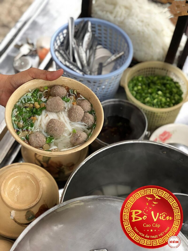 Cung cấp bò viên hủ tiếu